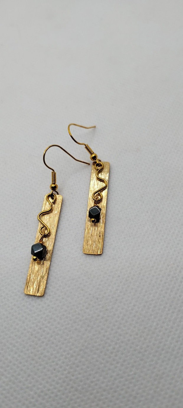 Cercei unicat, cercei handmade, cercei alama, cercei cu hematite