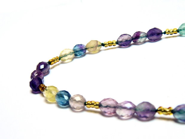 Colier la baza gatului, cercei superbi cu Fluorit natural, cadouuri pentru ea, bijuterii handmade de primavara (134)