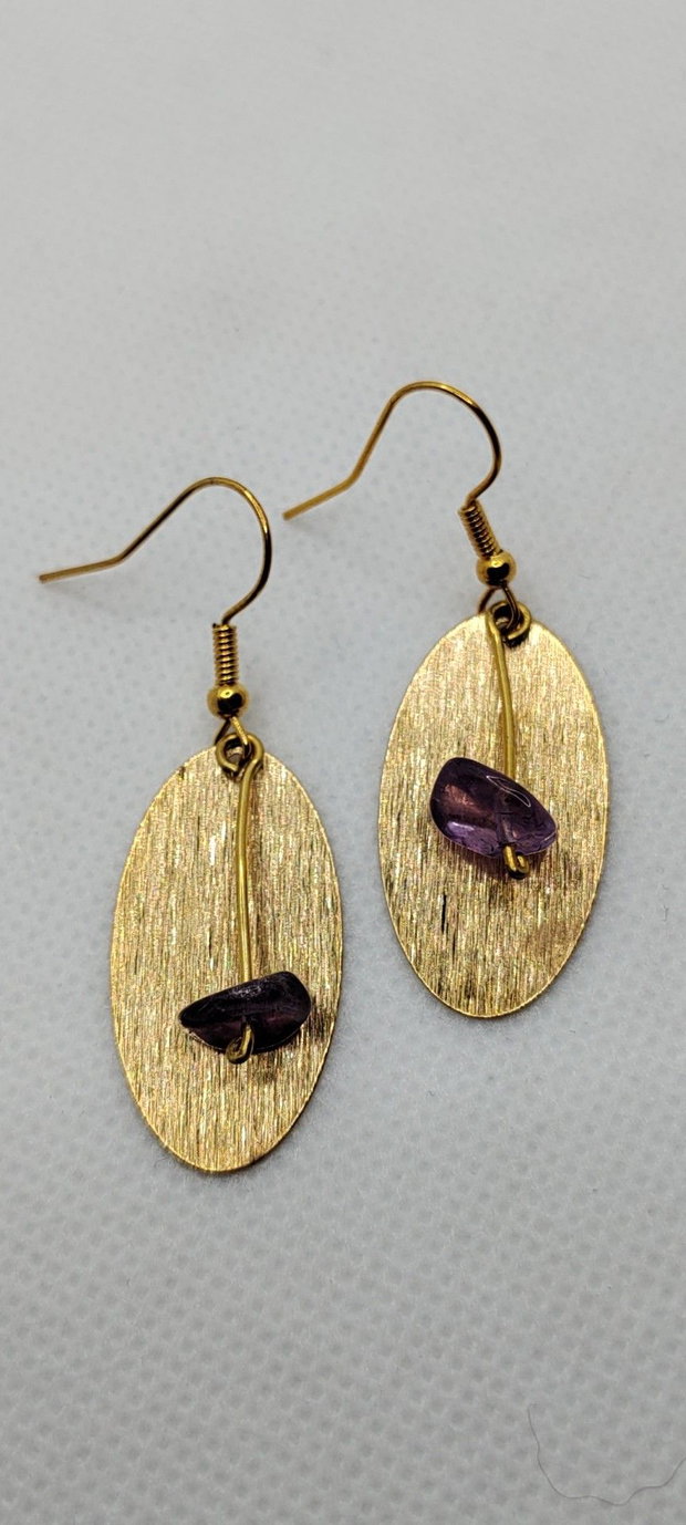 Cercei unicat, cercei handmade, cercei cu cristale naturale.