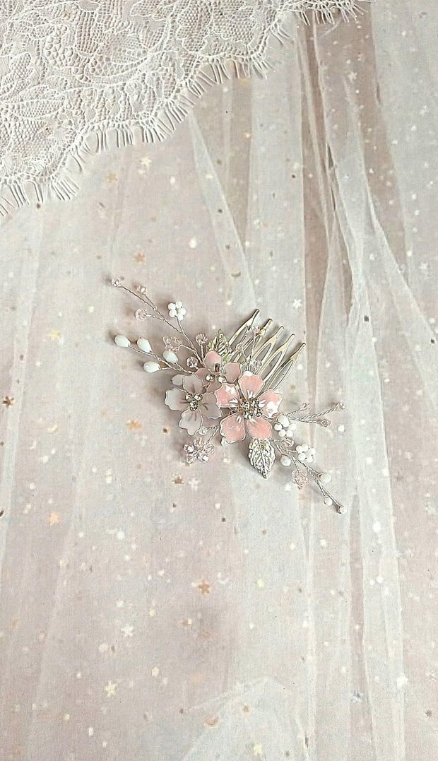 Mon Chery - Pieptan mireasa floral