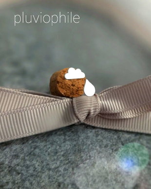 Cercei asimetrici din argint 92.5 PLUVIOPHILE