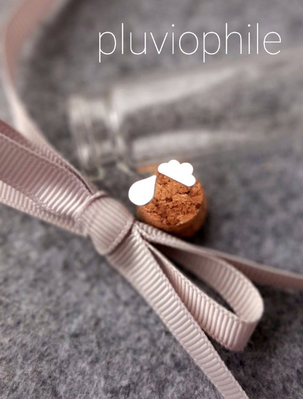 Cercei asimetrici din argint 92.5 PLUVIOPHILE
