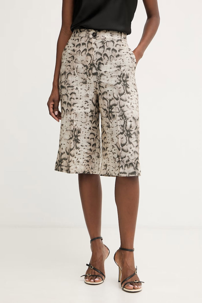 Pinko pantaloni scurți eleganți pentru femei, din bumbac