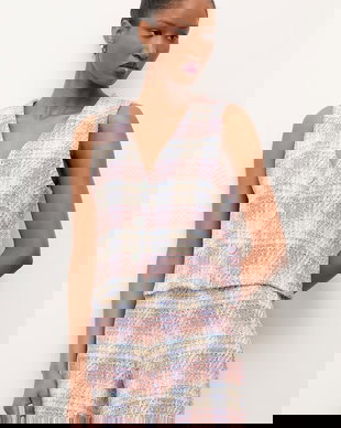 Answear.LAB Vestă cu un singur rând de nasturi de femei