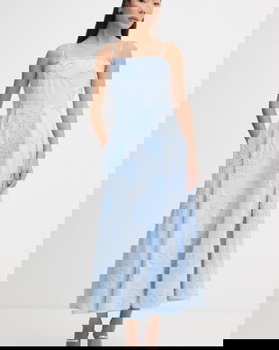 Rotate rochie evazată