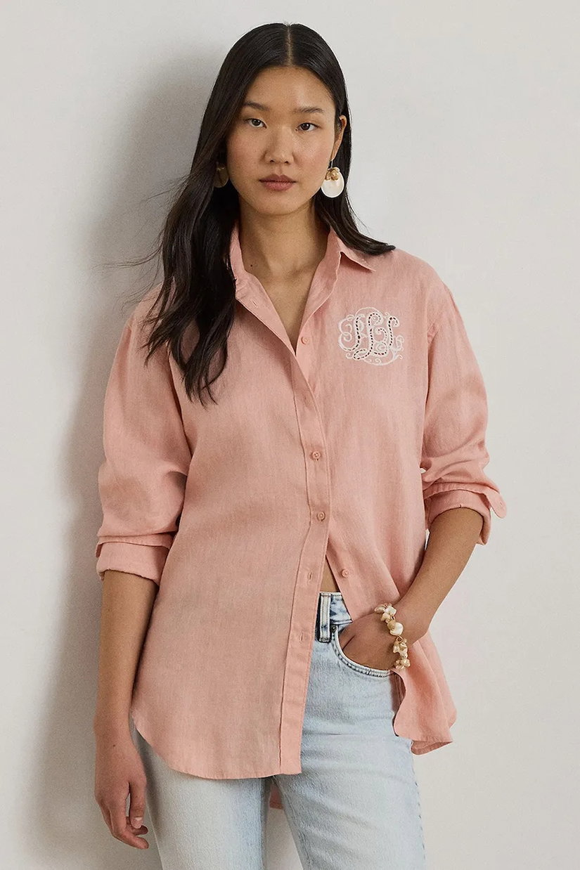 Lauren Ralph Lauren Cămașă femeiască de in