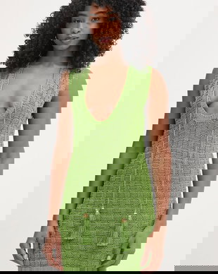 Elisabetta Franchi rochie pulover din in