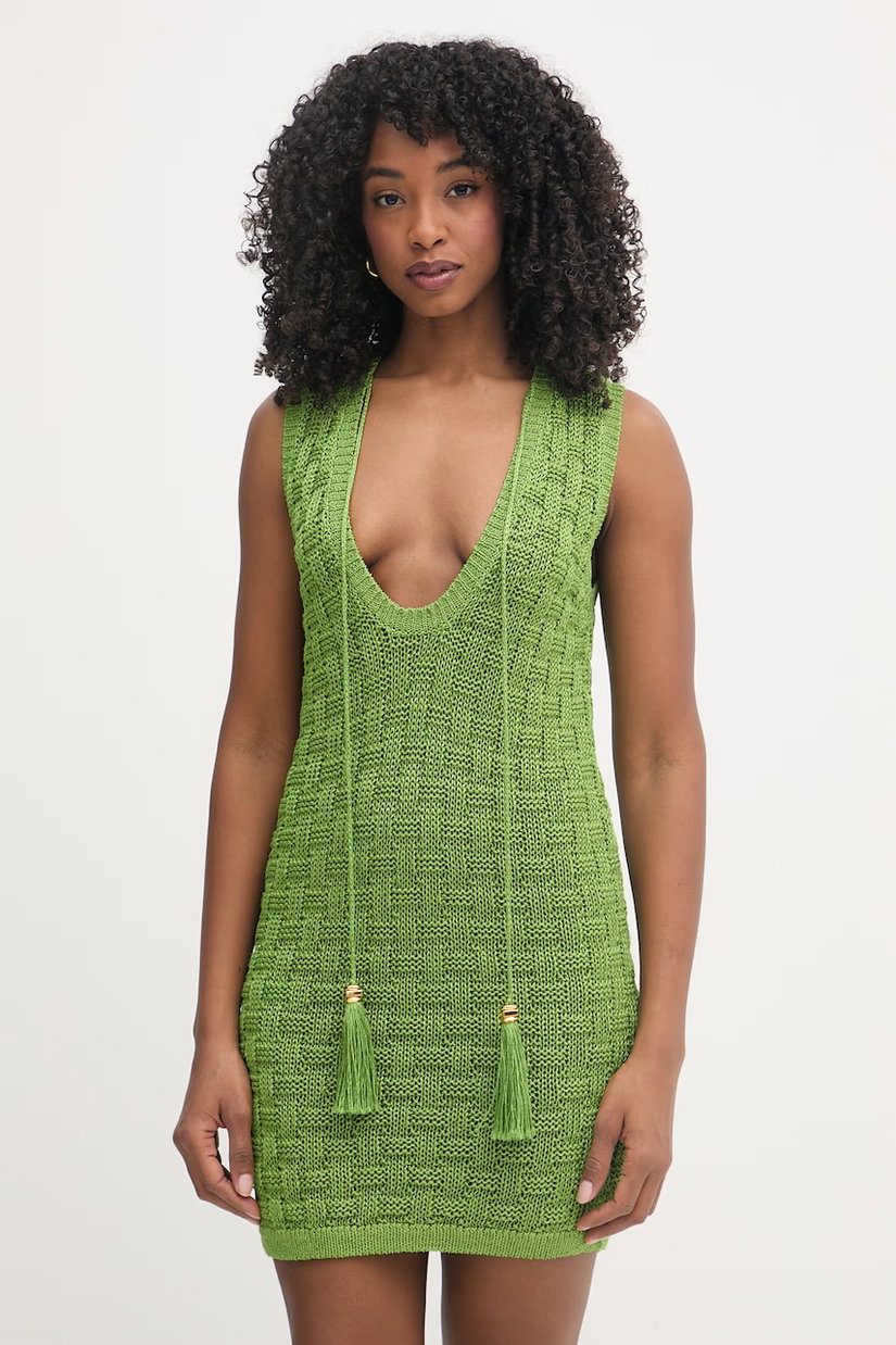 Elisabetta Franchi rochie pulover din in