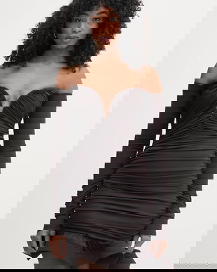 Elisabetta Franchi rochie asimetrică