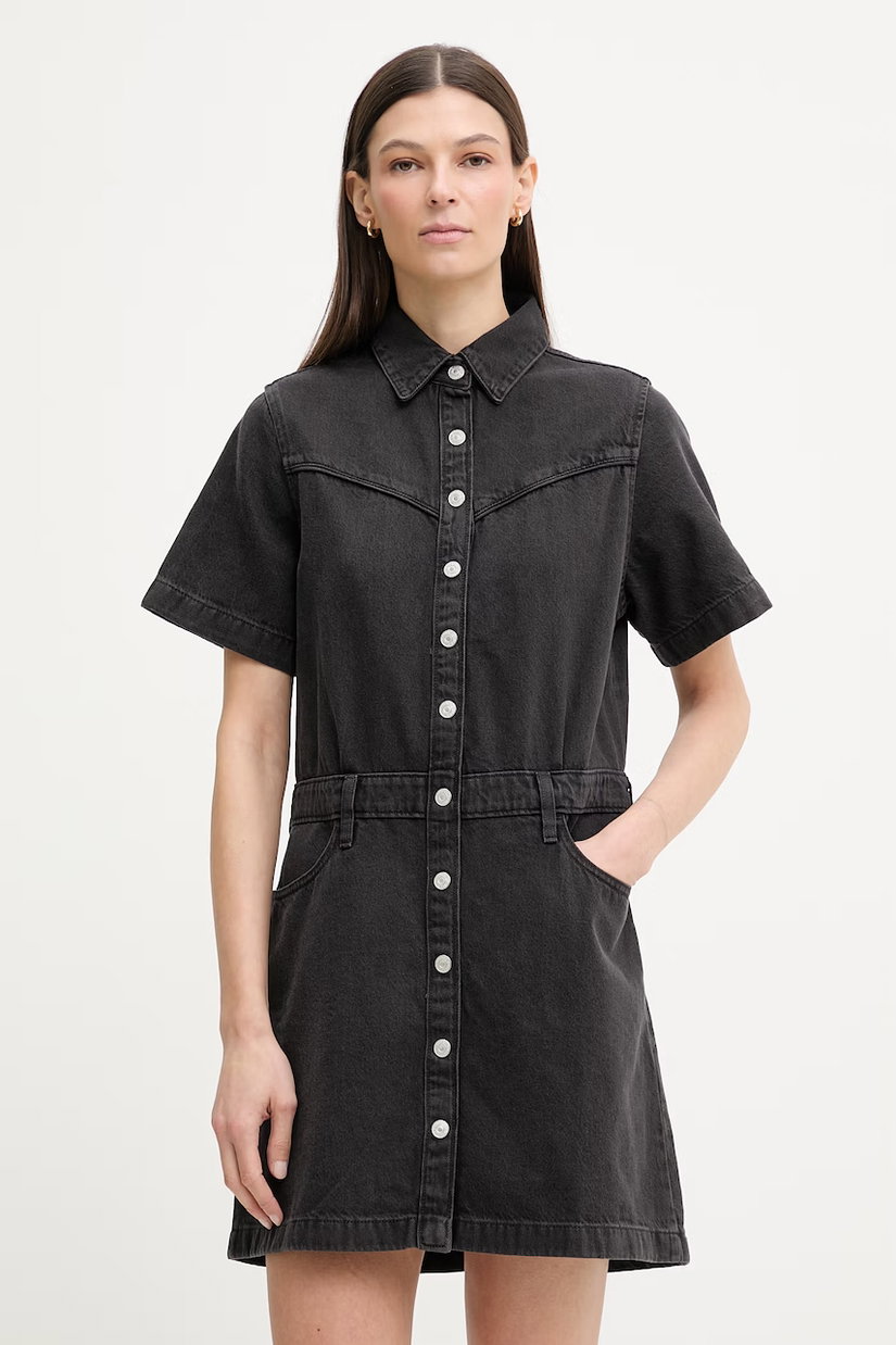 Levi's rochie denim SS LOGAN WESTERN
