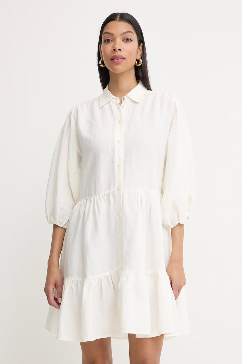 BOSS Orange rochie tip cămașă cu in C Disenna