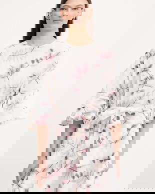 MUNTHE rochie bumbac BLAYDON