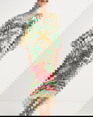 Lola Casademunt rochie cu vâscoză