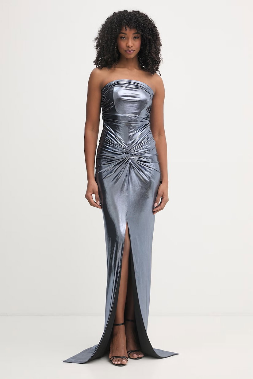 Retrofete rochie drapată Maytal