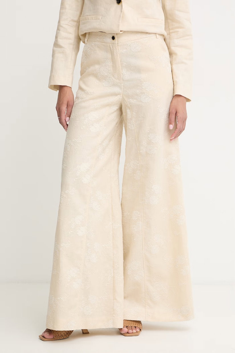 Pinko pantaloni pentru femei, din in