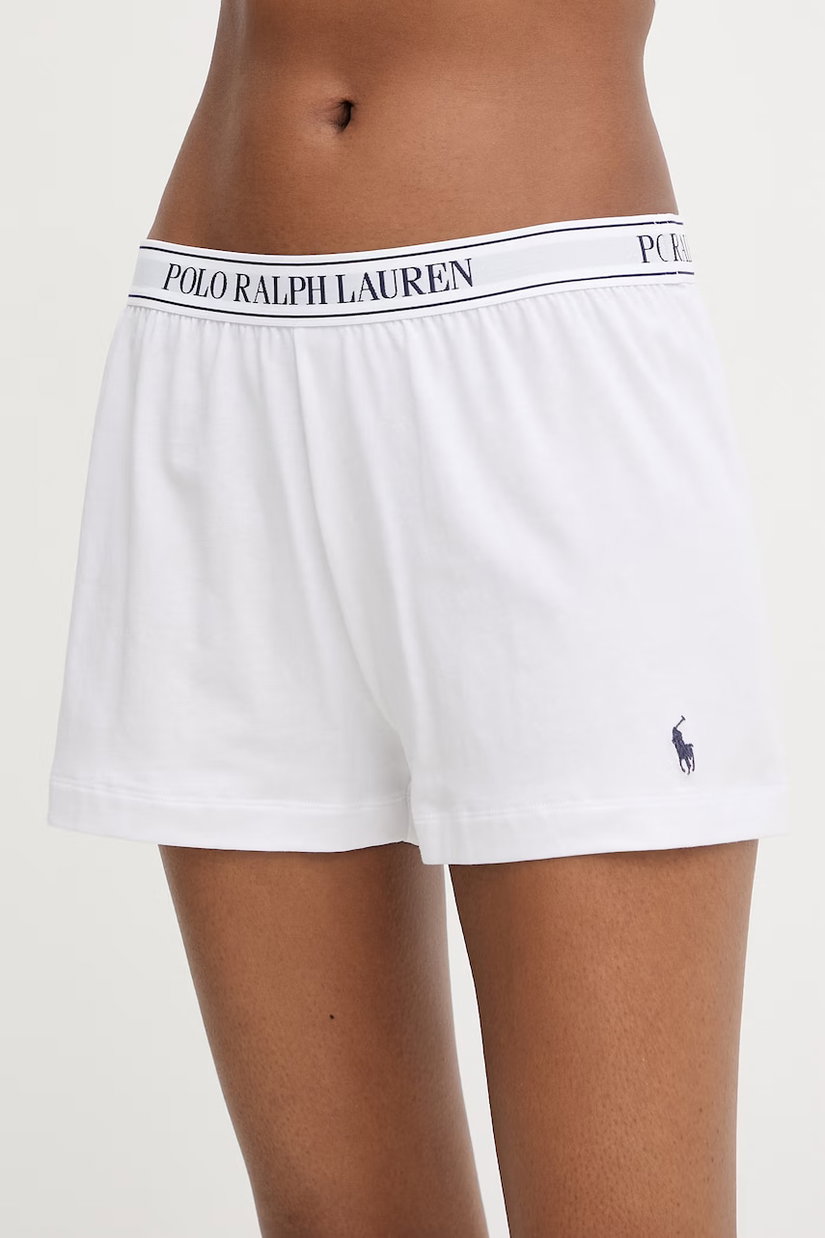 Polo Ralph Lauren pantaloni scurți de pijama pentru femei, cu bumbac