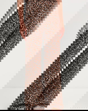 Paramidonna pantaloni pentru femei, din in