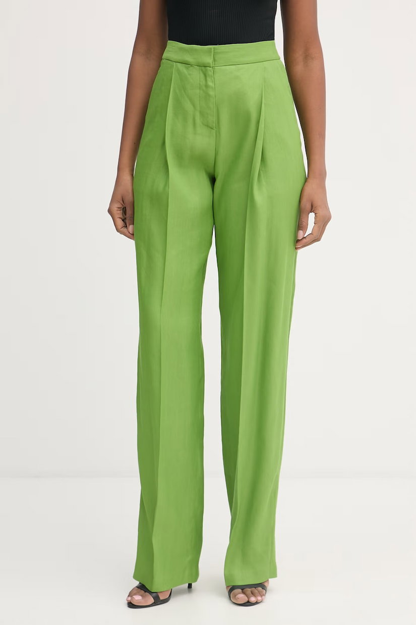 Elisabetta Franchi pantaloni de costum pentru femei, din in