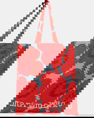 Marimekko tote bag pentru femei, din bumbac