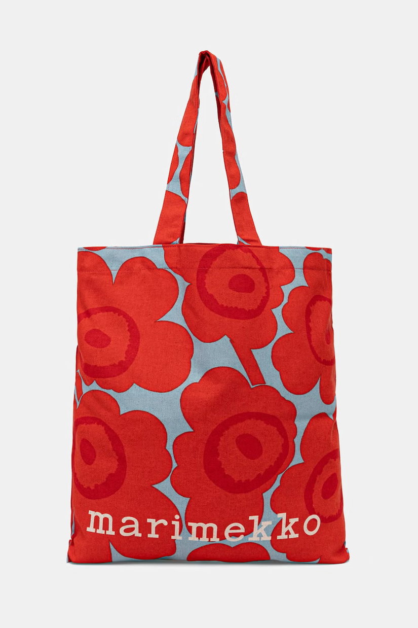 Marimekko tote bag pentru femei, din bumbac