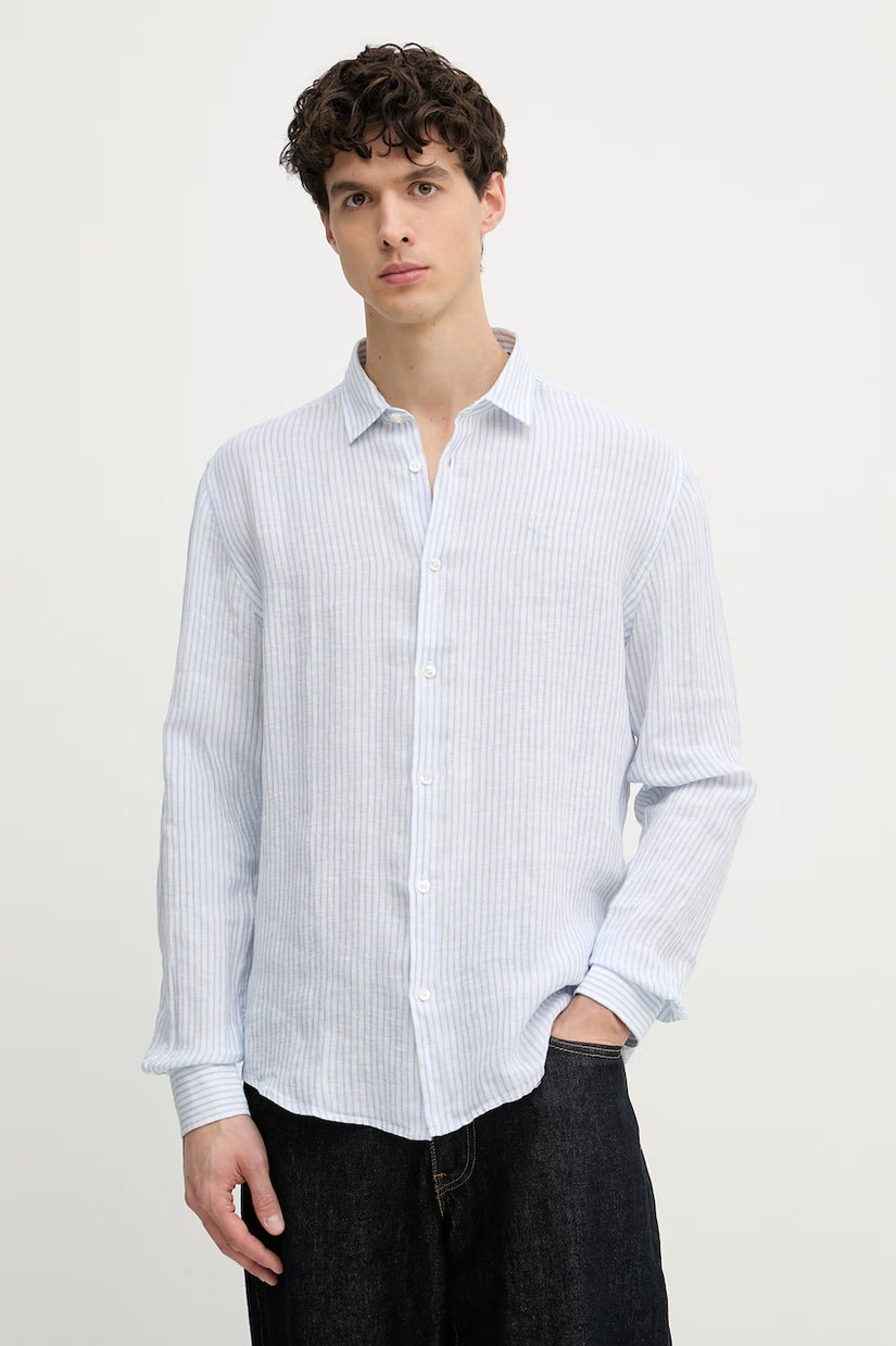 Trussardi cămașă pentru bărbați, din in