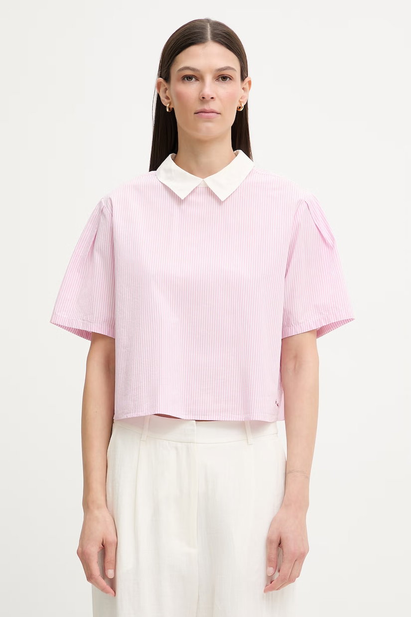 Marc O'Polo bluză tip cămașă pentru femei, din bumbac