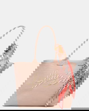 Liu Jo geantă de plajă pentru femei, din bumbac