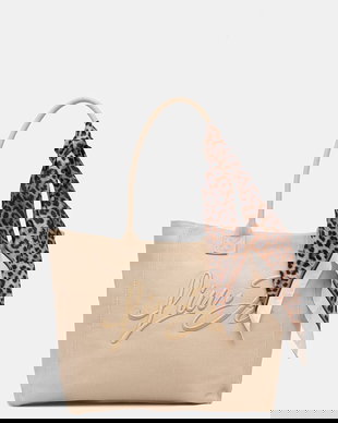 Liu Jo geantă de plajă pentru femei, din bumbac