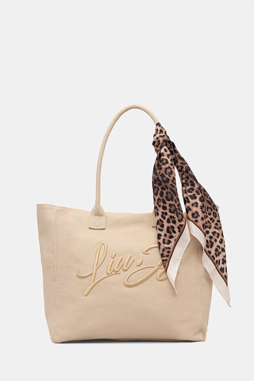 Liu Jo geantă de plajă pentru femei, din bumbac