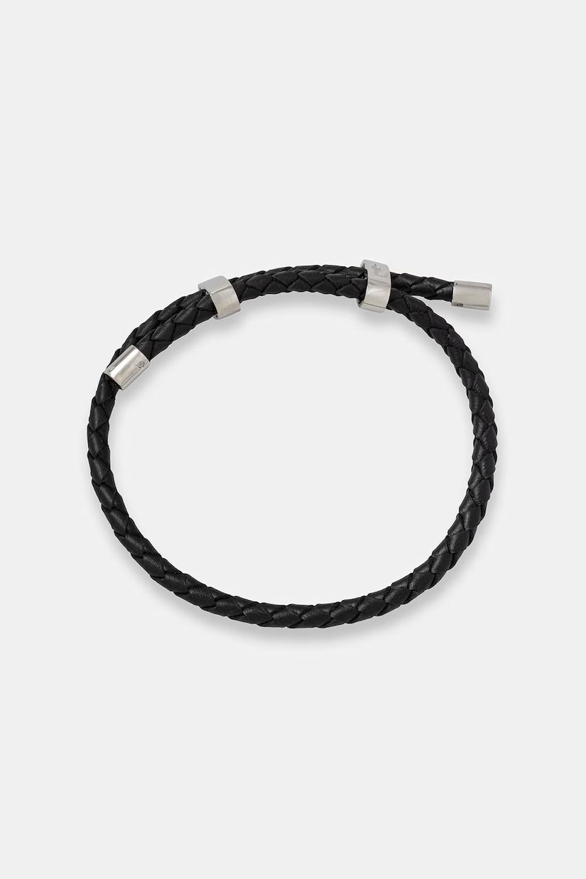 Trussardi brățară pentru bărbați piele T-LEATHER