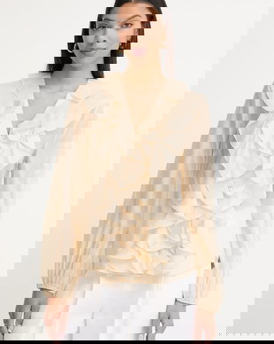 Twinset cămașă pentru femei, cu lyocell