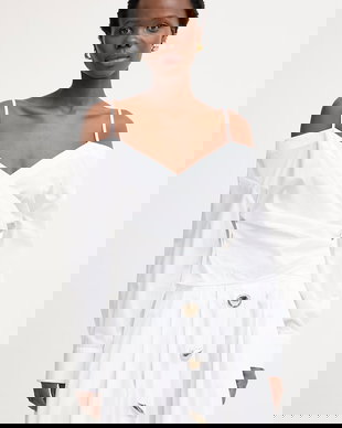 Simona Corsellini cămașă petrecută pentru femei, din bumbac