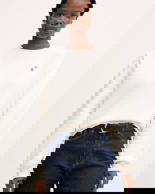 U.S. Polo Assn. hanorac pentru femei, din bumbac DHM CREW NECK SWEAT