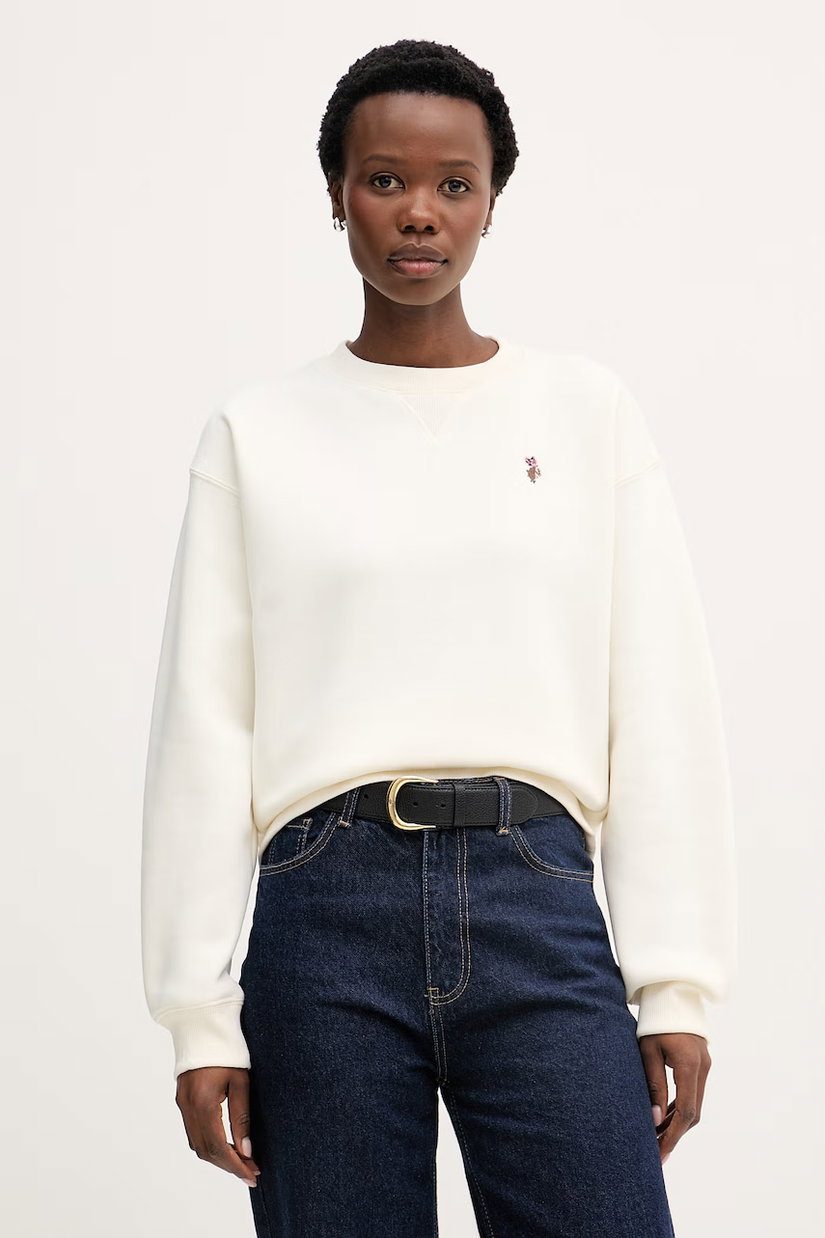 U.S. Polo Assn. hanorac pentru femei, din bumbac DHM CREW NECK SWEAT