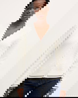 Calvin Klein Jeans cardigan pentru femei, cu bumbac