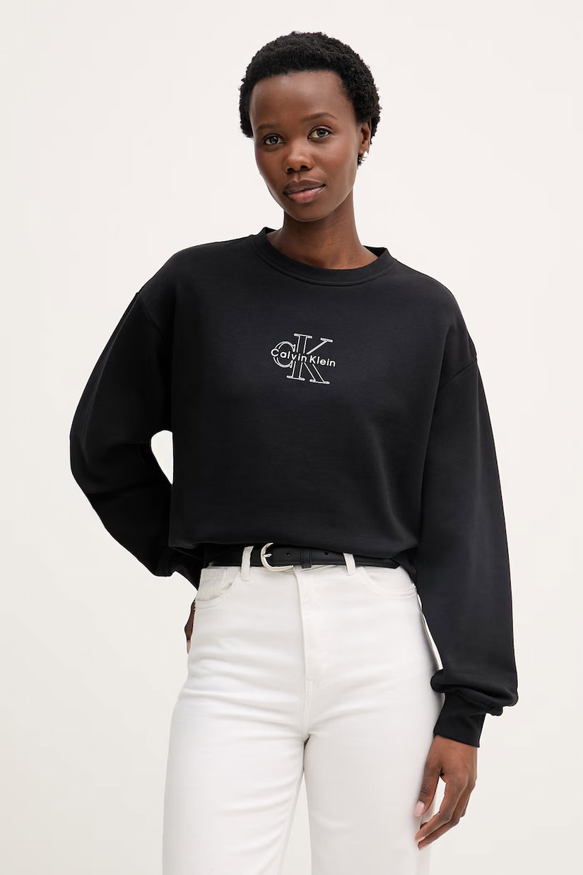 Calvin Klein Jeans hanorac pentru femei, din bumbac