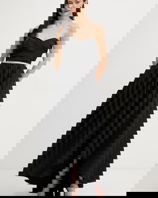 Pinko rochie drapată