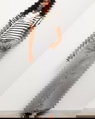 Answear.LAB fustă creion bumbacată