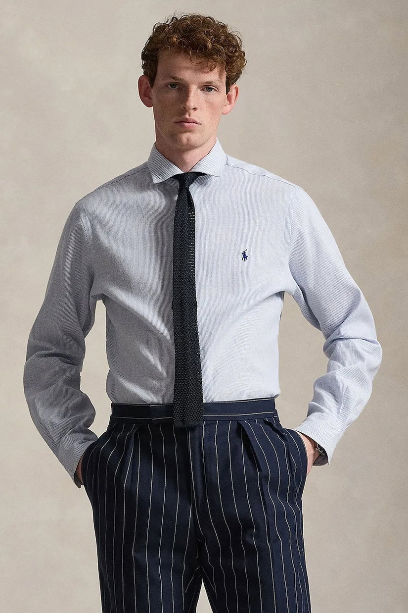 Polo Ralph Lauren cămașă pentru bărbați, cu bumbac