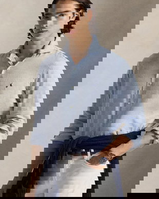 Polo Ralph Lauren cămașă pentru bărbați, din lână