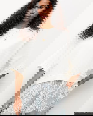 Answear.LAB hanorac oversized pentru femei, cu vâscoză