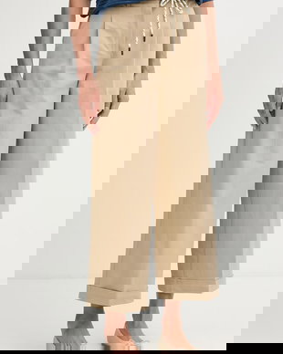 United Colors of Benetton Pantaloni carrot de damă cu bumbac