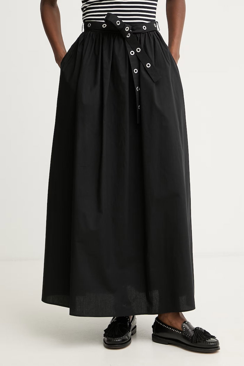 BOSS Orange fustă din bumbac C Vidol