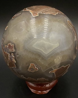 Agat Vulcanic - Sfera piatra semipretioasa