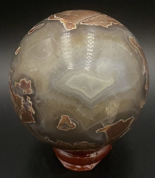 Agat Vulcanic - Sfera piatra semipretioasa
