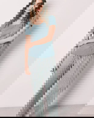 Women'secret pijama din două piese pentru femei, cu vâscoză