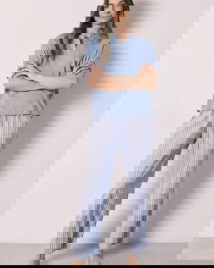 women'secret pijama din două piese pentru femei, din bumbac