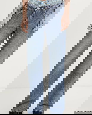 rag & bone pantaloni wide leg pentru femei, din bumbac Miramar