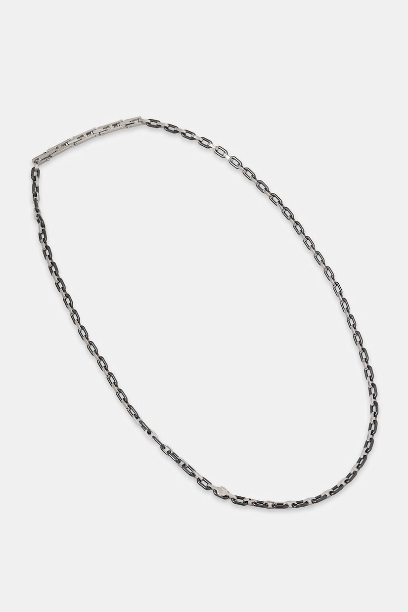 MASERATI colier pentru bărbați, din oțel inoxidabil și ceramică