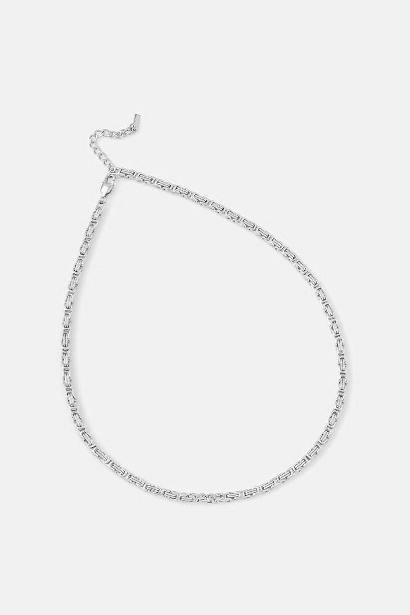 Trussardi colier pentru bărbați, din oțel inoxidabil T-STEEL